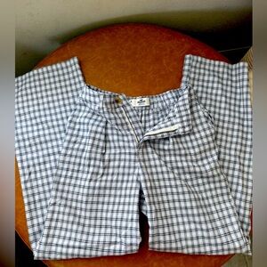 Hollister plaid trousers